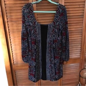 Free People Oh So Easy Velvet Dress